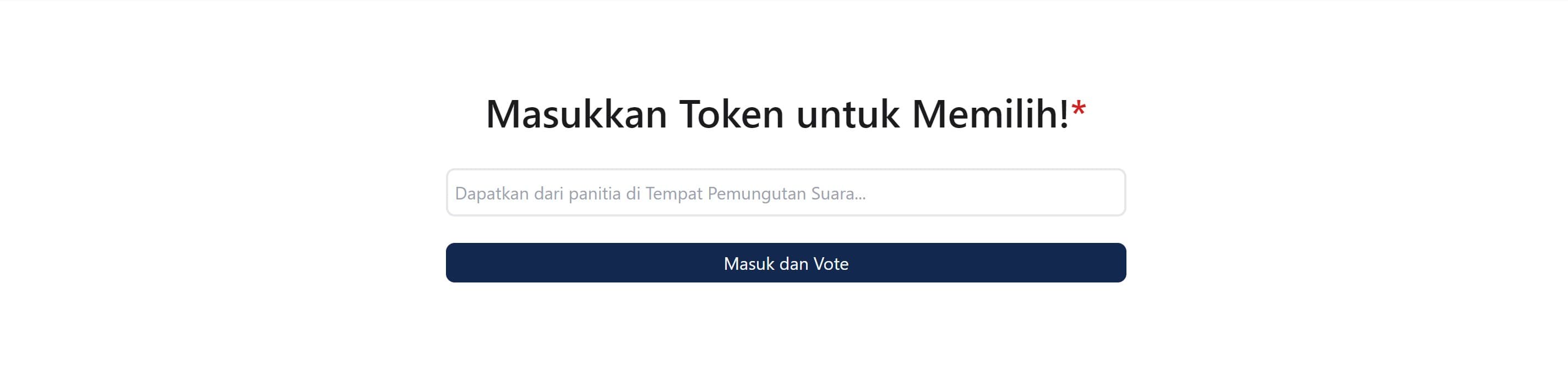 Pengaturan Pemilu Yukvote